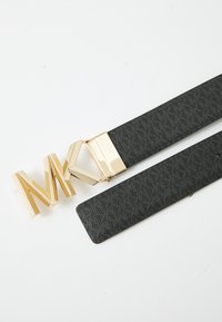MICHAEL Michael Kors REVERSIBLE - Ceinture - black/gold-coloured