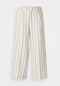 ONLCARISA CARO CULOTTE  - Nohavice - cloud dancer/weathered teak