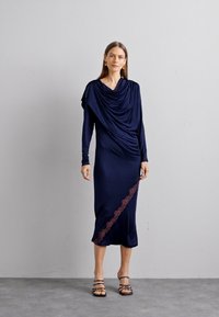 Vaillant LONG DRAPED DRESS - Cocktail φόρεμα / Φόρεμα για πάρτι - nuit
