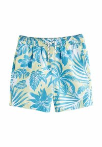 Next REGULAR FIT - PRINTED - Short de bain - yellow palm