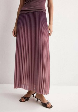 Falda plisada - purple