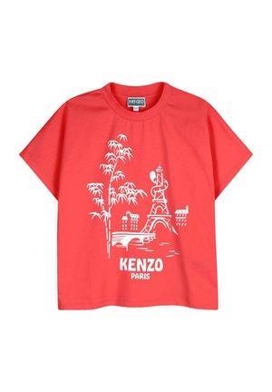 KURZÄRMELIGES  - T-Shirt print - light red