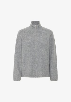 ICHI DUCIE CA - Cardigan - grey melange