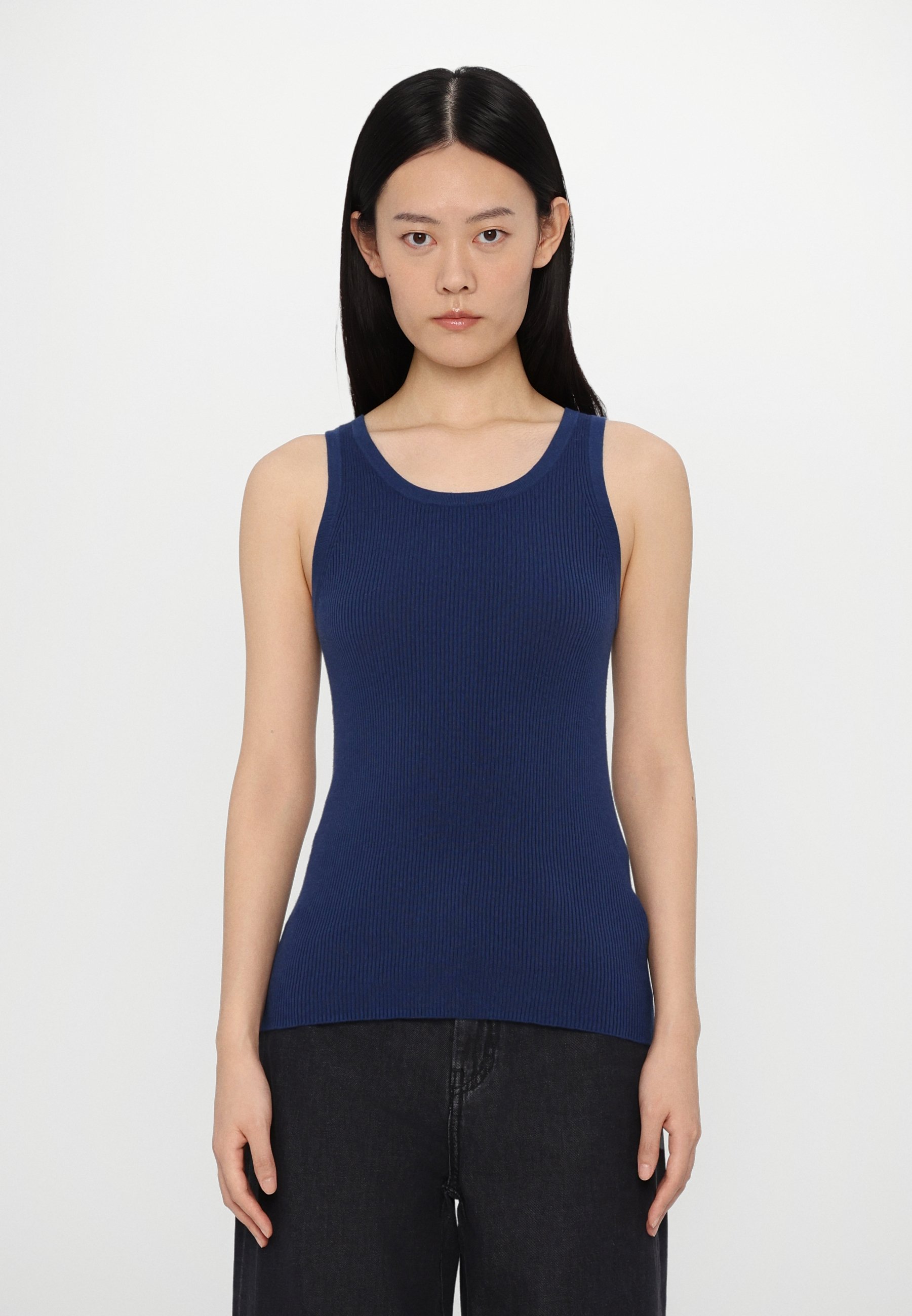 売れ筋商品|||タイガー オブ スウェーデン Tシャツ レディース トップス RAYER - Top - deep blue Tiger of Sweden RAYER - Top - deep blue/dunkelblau - Zalando.ch