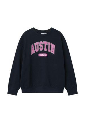 Name it, NKFVILOUI LS RLX SWEAT BRU - Sudadera - dark sapphire