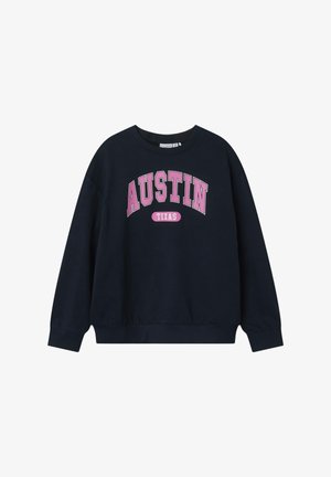 Name it, NKFVILOUI LS RLX SWEAT BRU - Sudadera - dark sapphire