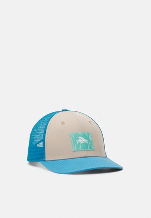 FLY THE FLAG LABEL TRUCKER HAT UNISEX - Mössa - oar tan