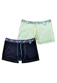 Unabux 2-PACK KING JULIEN MIX - Kurze Boxershorts - metallic black