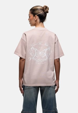 Good For Nothing RENAISSANCE PRINT TEE - T-shirt print - light pink