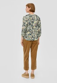 s.Oliver JACQUARD - Bluse - grün
