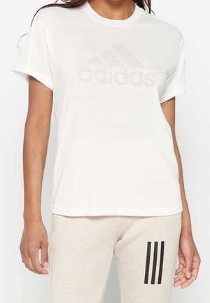 T-shirt print - white