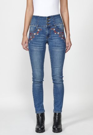 Karcsúsított farmerek - azul med   medium blue