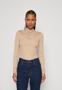 Rosemunde Topper langermet - sand