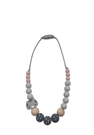 KITCAT - Collana - wood/grey/pink