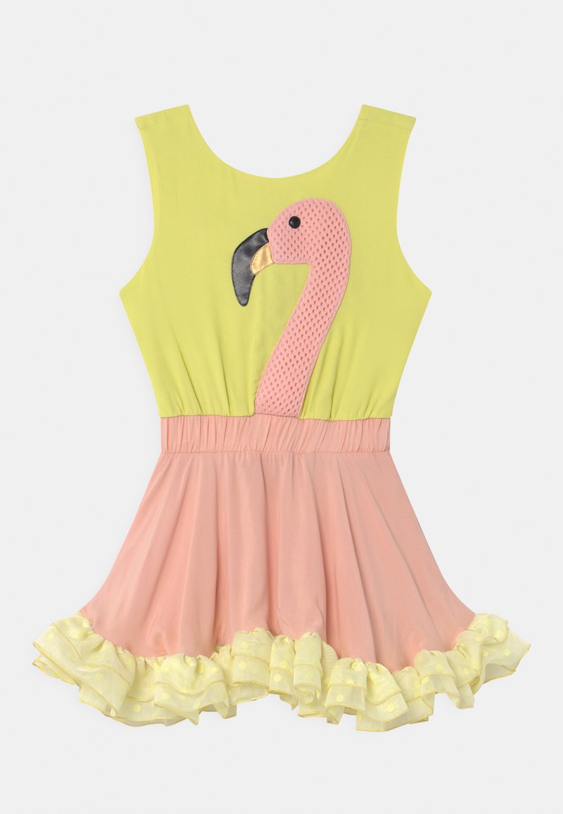 Kinder Freizeitkleider | WAUW CAPOW by Bangbang Copenhagen HAVANA FLAMINGO DRESS Freizeitkleid pink/yellow/gelb - KV48109 Kinder Freizeitkleider | WAUW CAPOW by Bangbang Copenhagen HAVANA FLAMINGO DRESS Freizeitkleid pink/yellow/gelb - KV48109