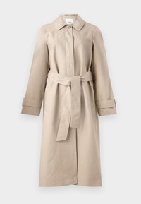 OBJVEGA LONG COAT - Trenchcoat - desert taupe