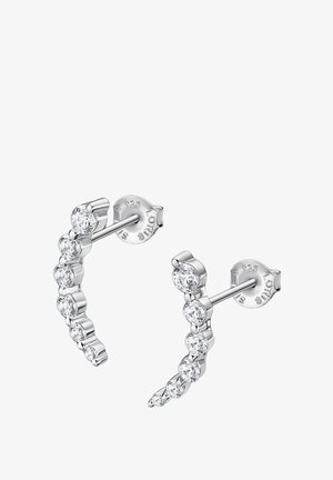 Lotus Silver ZIRKONIASTEIN - Boucles d'oreilles - silberfarben