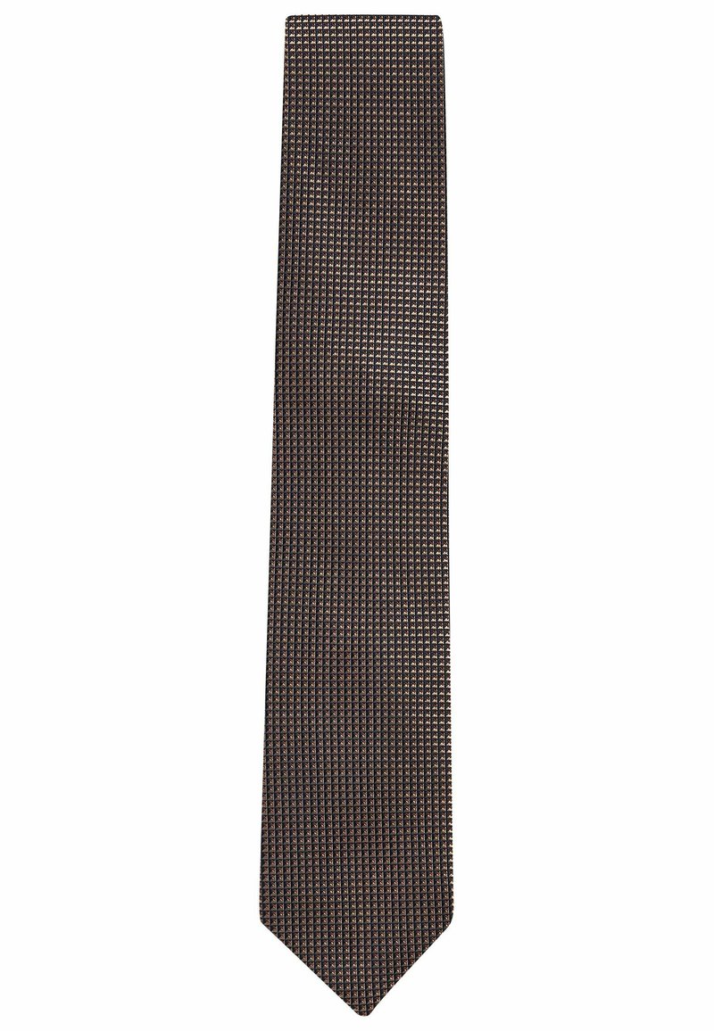 Next TEXTURED REGULAR - REGULAR FIT - Tie - dark brown