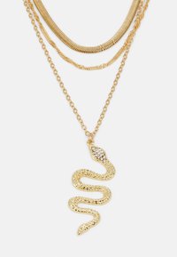 Pieces PCGANIA NECKLACE 3 PACK - Smykke - gold-coloured