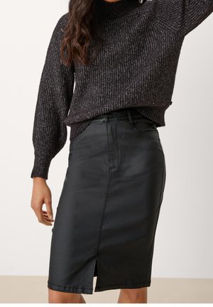 Pullover - mottled black