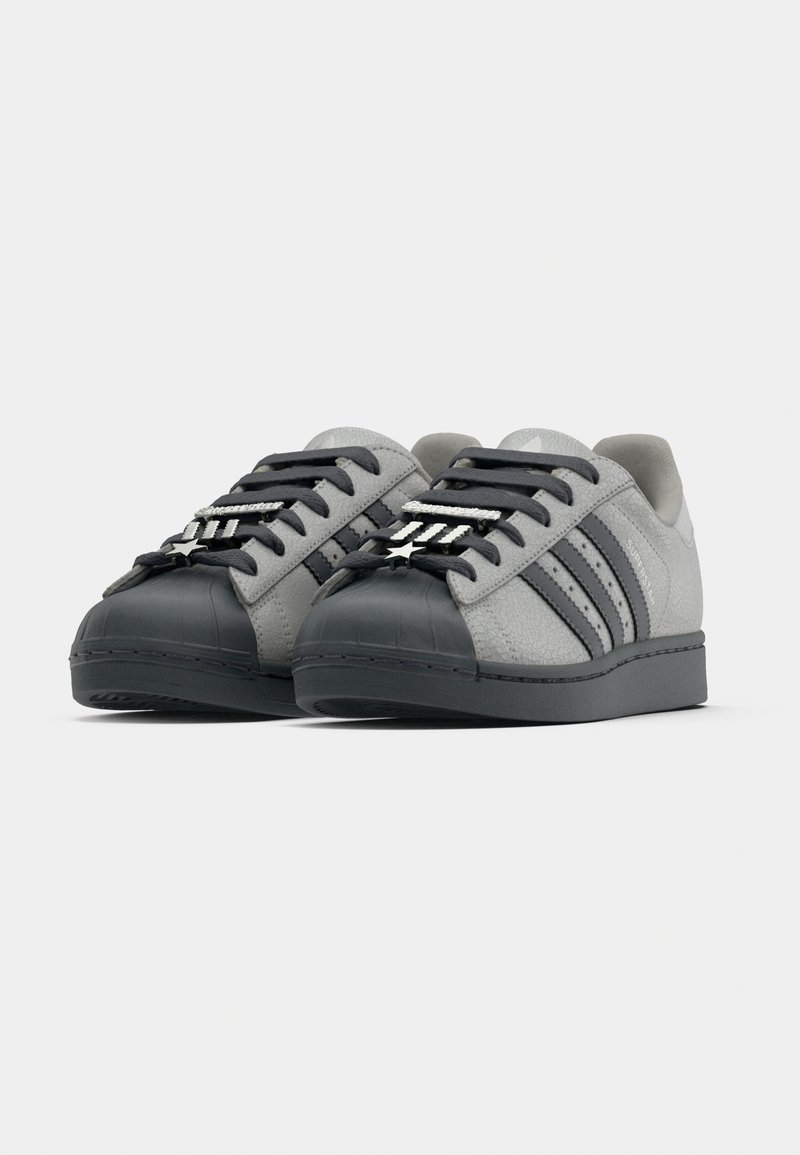 adidas gazelle silver green womens adidas Men's Superstar II Shoes, Size 9, Grey/Black/Iron Met main image 1