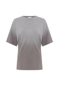 LISAM - Long sleeved top - grey dip dye