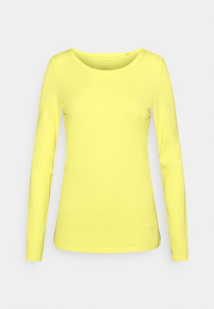 Top s dlouhým rukávem - light yellow
