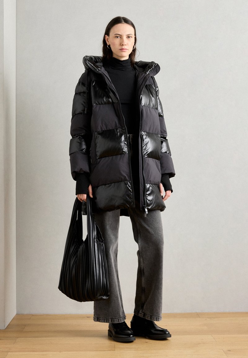 Mos Mosh BLOCK - Winter coat - black