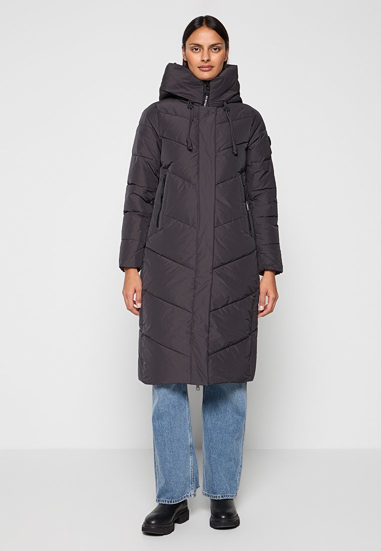 khujo Wintermantel donkergrijs