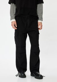 Koton PARACHUTE - Cargobroek - black