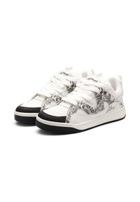 Ed Hardy LOW - WAVES - Chaussures de skate - white/black