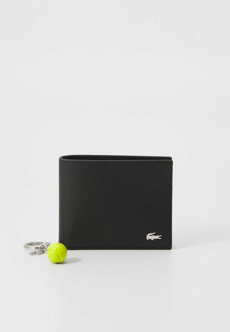 Lacoste MONEY PIECES SET - Klíčenka - noir/jaune fluo