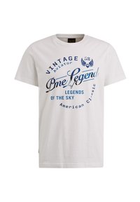 ARTWORK - T-shirt con stampa - bright white