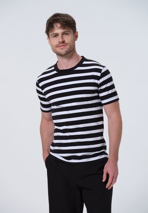 Print T-shirt - schwarz