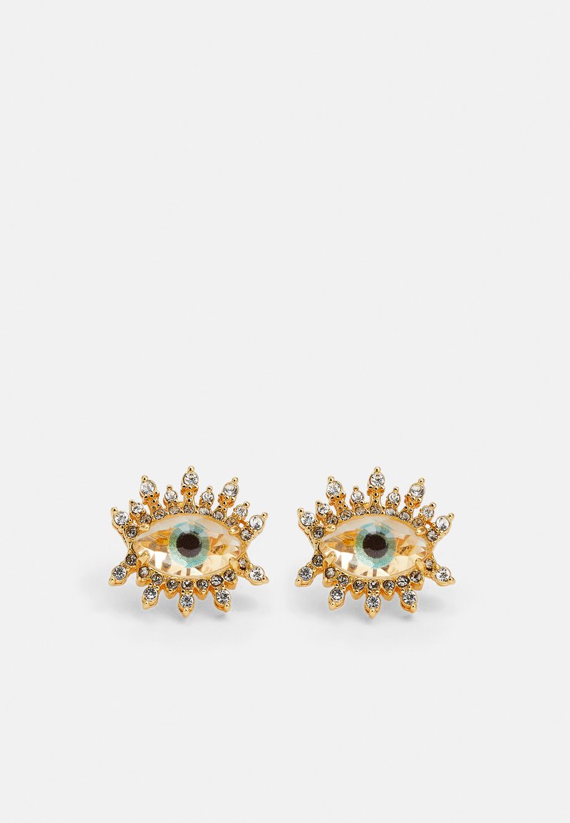 Boucles D'oreilles Jonrichard London Multicolores - Argenté, Strass, Neuves Avec étiquettes