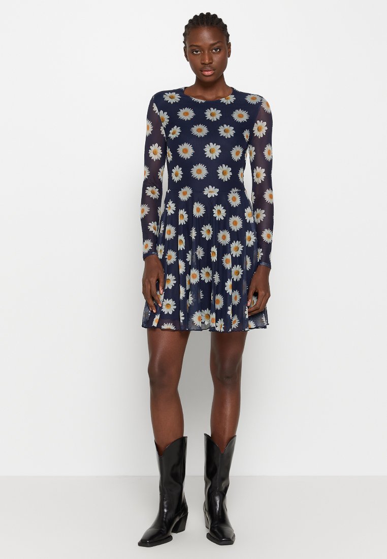 Desigual Jurk donkerblauw