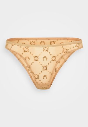 MOONOGRAM FLOCK HIGH CUT
PANTIES - Nohavičky/Slipy - camel