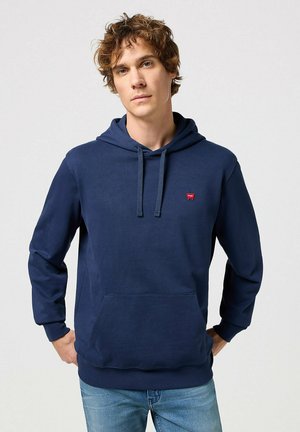 Wrangler SIGN OFF - Kapuzenpullover - navy