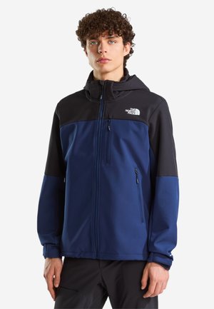 The North Face, M DIABLO SOFTSHELL DETACHABLE HOOD. - Leichte Jacke - summit navy tnf black