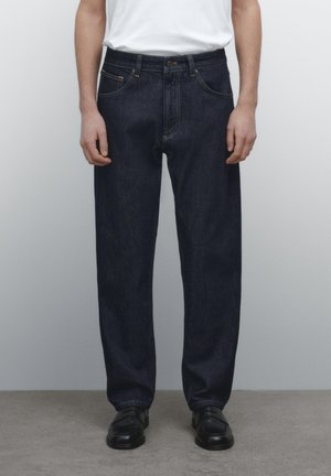 Massimo Dutti Jeans a sigaretta - dark blue