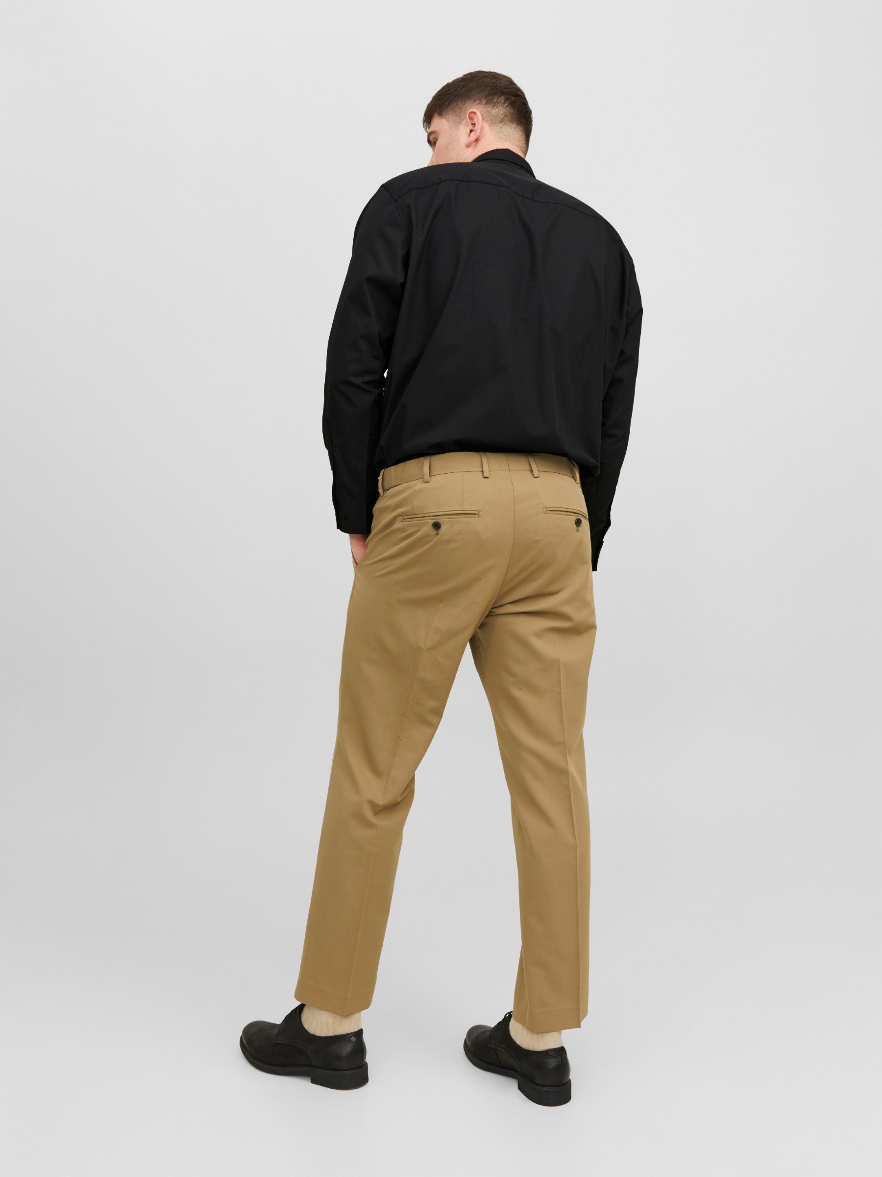 JACK & JONES Herren Hemd JJJoe SS Plain – Klassisches Design, Bequemer Tragekomfort