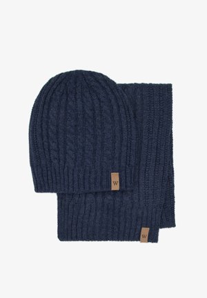 WITTCHEN SET - Sjaal - dark blue