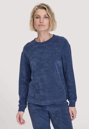 Nachtwäsche Shirt - indigo blau