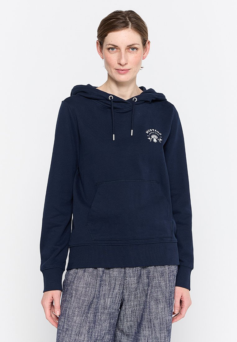 mustang Hoodie donkerblauw