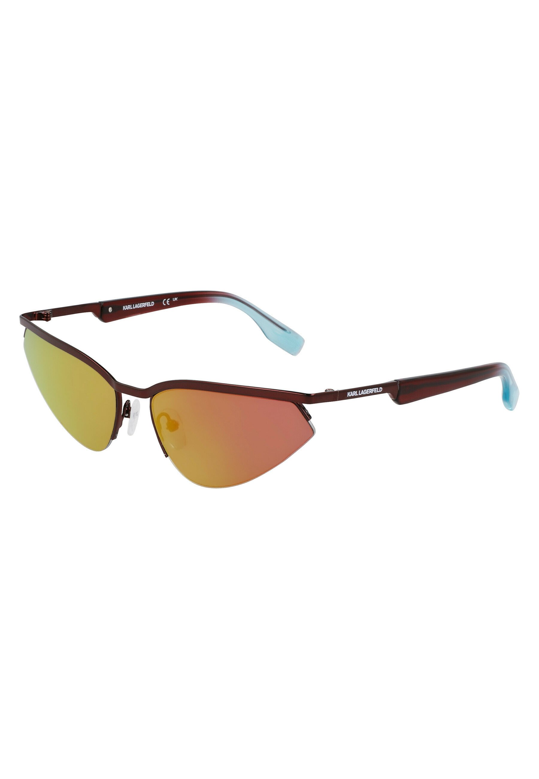 Karl Lagerfeld Burgundy Sunglasses Karl Lagerfeld Unisex 61mm Burgundy Sunglasses KL352S-601  main image 3