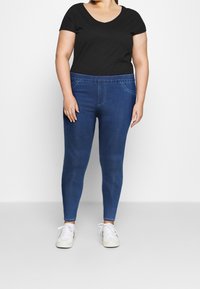 CAPSULE by Simply Be Vaqueros pitillo - blue