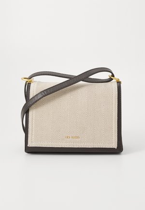 Ted Baker TALEA HERRINGBONE CROSSBODY BAG - Cross body bag - brown
