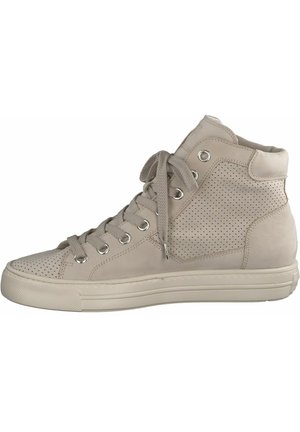 Sneakers hoog - sand