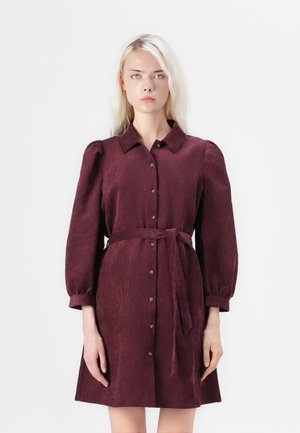 JDYULLA OHIO DRESS  - Blusenkleid - winetasting