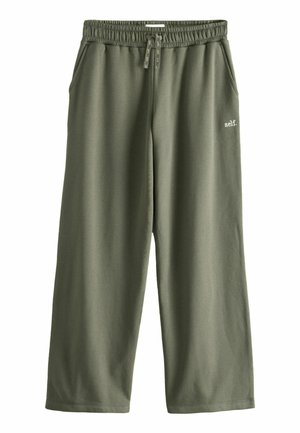 WIDE JOGGERS - Trainingsbroek - khaki green